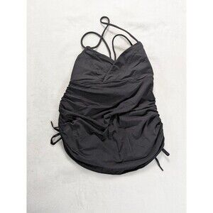 Lululemon Black Ruched Cinched Side Tank Top - Size 6